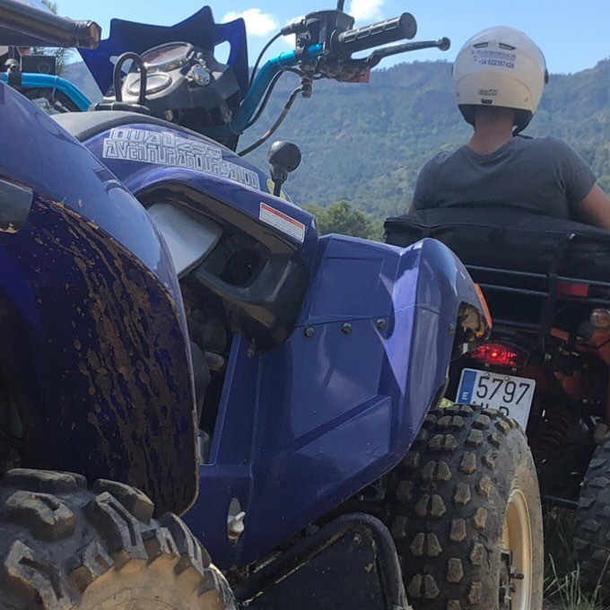 ruta de 1 hora: «bautismo quad» en salou