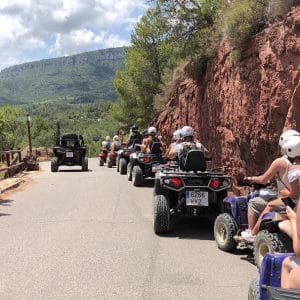 excursiones quad grupos Salou despedidas y eventos