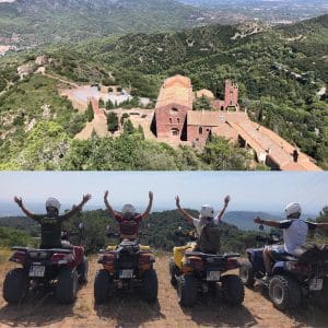 quad aventura extrema Salou ruta VIP Costa Dorada