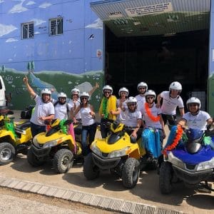 Pack despedida en quad en Salou para grupos