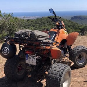 Pack aventura en quad por la Costa Dorada