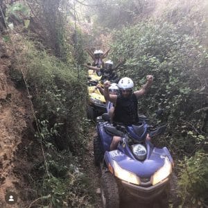 Regalo cumpleaños aventura en quad en Salou